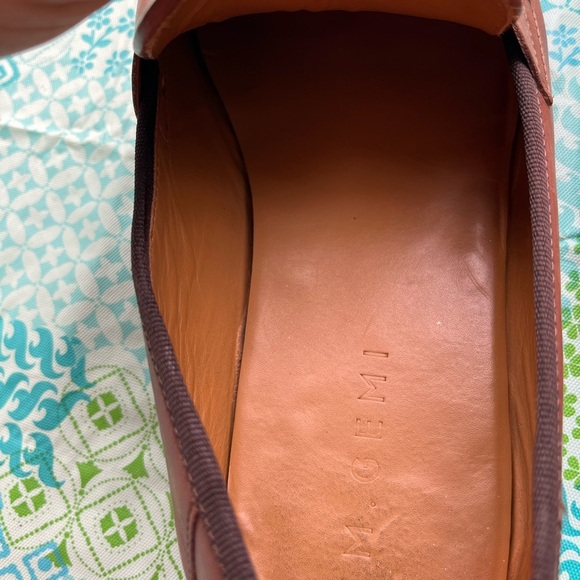 M. Gemi Rich Brown Leather Loafers main image 4